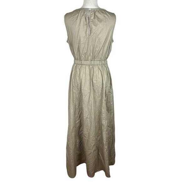 Xirena Rhiannan Dress in Birch Sleeveless Drawstring Tie Pockets Size Medium - Picture 6 of 11